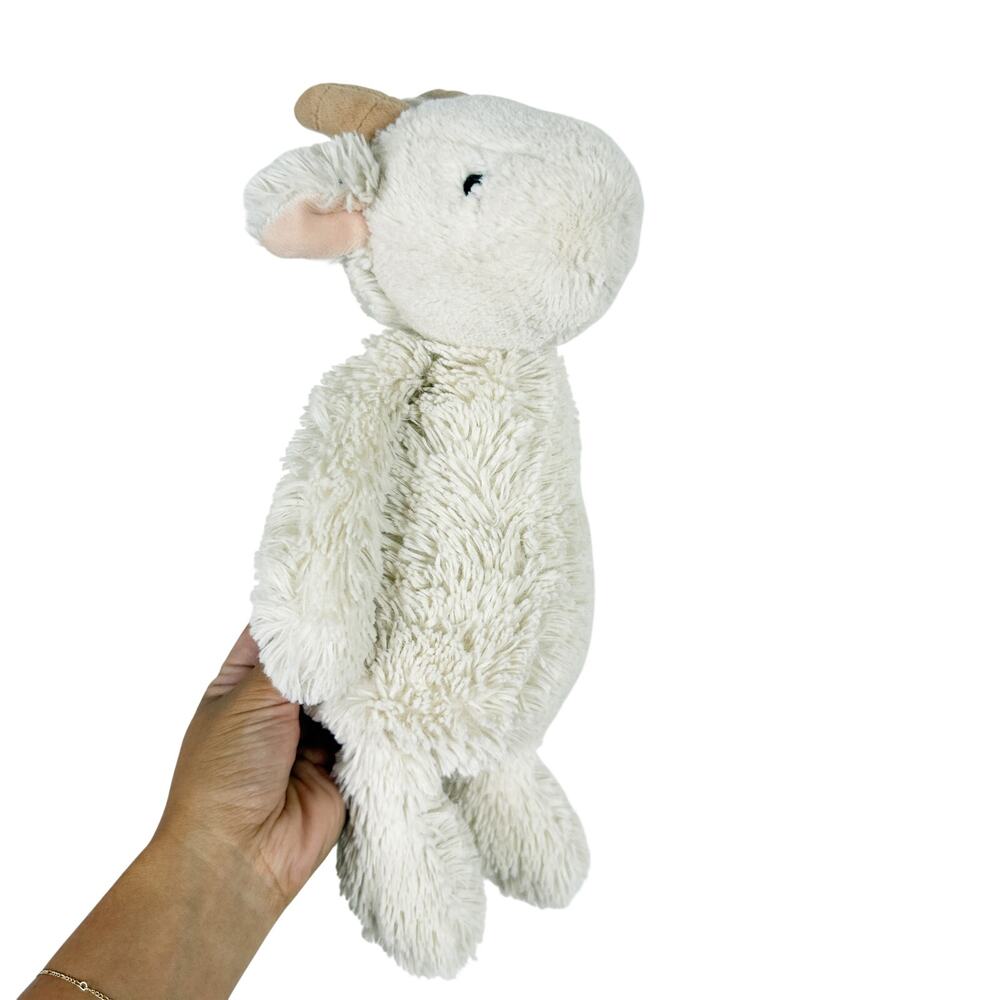 Jellycat Bashful Goat Stuffed Animal Cream Plush Retired